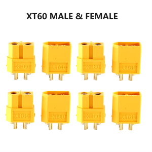 Custom Amass XT60 Connector Plug XT60H Male Female Connector Charger Adapter for RC Lipo Battery