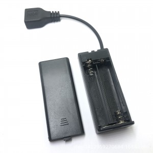 2AAA-USBA-11 AAA battery holder to USB A Jack