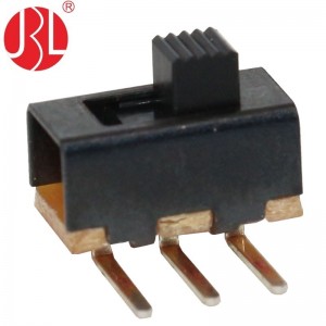 SS-12F21 vertical SMT 1P2T slide switch