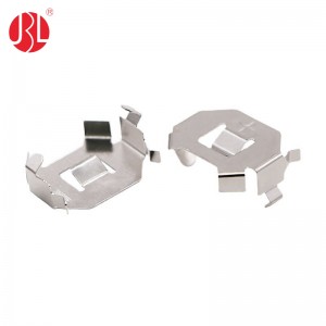 CR927-1-NI battery button battery holder, plug box Metal Coin cell retainer Leaf Battery Spring Contact