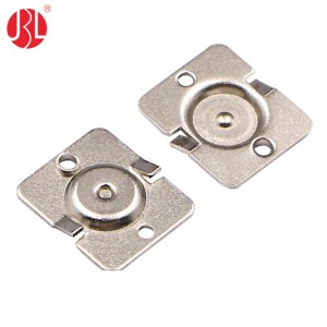 BC-AA-5221-NI battery holder plug box Metal Coin cell retainer Leaf Battery Spring Contact battery clip