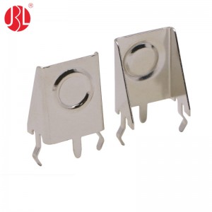 BC-AA-596-NI battery holder plug box Metal Coin cell retainer Leaf Battery Spring Contact battery clip