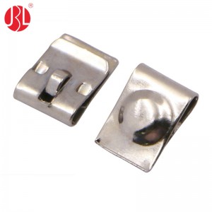 BC-AAA-238-NI battery holder plug box Metal Coin cell retainer Leaf Battery Spring Contact battery clip