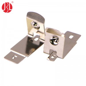 BC-AAA-4-NI battery holder plug box Metal Coin cell retainer Leaf Battery Spring Contact battery clip