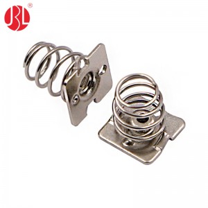 BC-AAA-5203-NI battery holder plug box Metal Coin cell retainer Leaf Battery Spring Contact battery clip