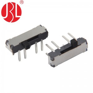 MK-23D38 right angle through hole 2P3T mini slide switch