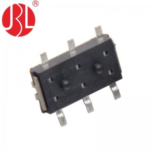 MS-22C01 vertical SMT 2P2T mini slide switch