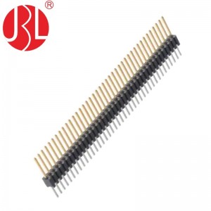 PH1.27 PIN HEADER  SINGLE ROW THROUGH HOLE VERTICAL DIP