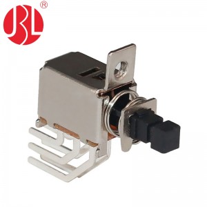 JBL PS-22F25 Lock or Non-lock pushbutton switch 2P2T with screw fixing holes,DC 30V 0.3A, 10,000 cycles operating life test
