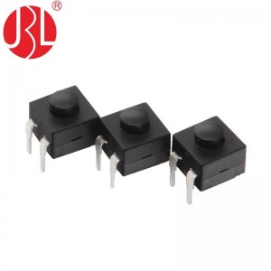 JBL6G-1301 Push Button Switch Through Hole vertical