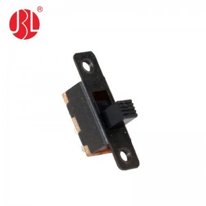 SS-12F16 vertical through hole 1P2T slide switch