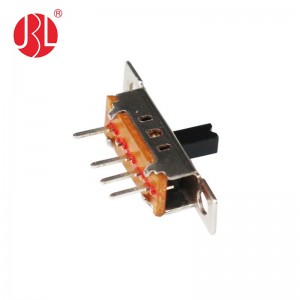 SS-13D03 vertical through hole 1P3T slide switch