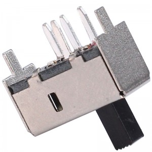 SS-13F03 vertical through hole 1P3T slide switch