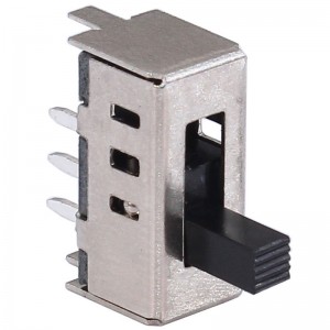 SS-13F03 vertical through hole 1P3T slide switch