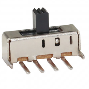 SS-13F24 vertical SMT 1P3T slide switch