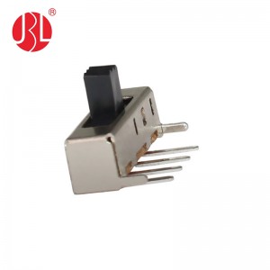 SS-13F24 vertical SMT 1P3T slide switch