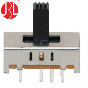 SS-23D05 vertical through hole 2P3T slide switch