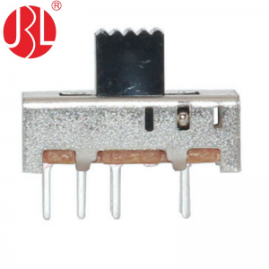 SS-23E06 vertical through hole 2P3T slide switch