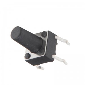 TC-00104NC tactile switch Through Hole Vertical