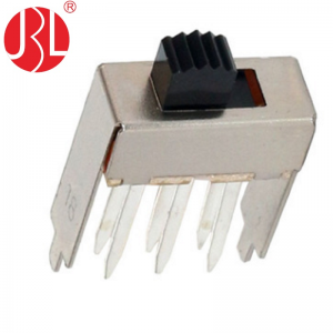 SS-22F20 vertical through hole 2P2T slide switch