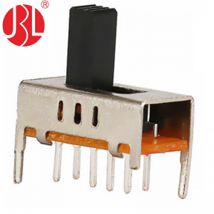 SS-23D15 vertical through hole 2P3T slide switch