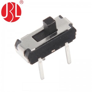 MS-12D16 vertical through hole 1P2T mini slide switch